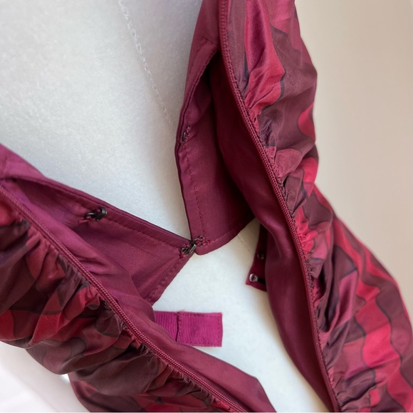 VINTAGE Kay Unger bubble hem silk taffeta DRESS - Picture 6 of 10